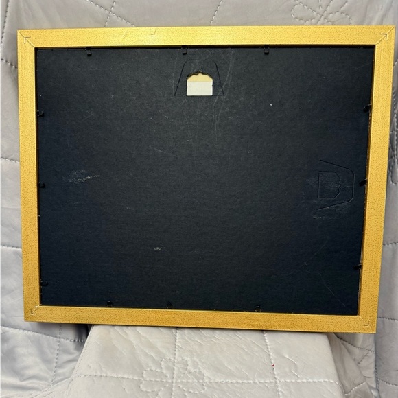 Gold Framed Winter Scene Art Print - Picture 5 of 5